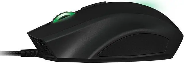 Alt view image 4 of 7 - Naga Left-Handed - Ergonomic MMO Wired Gaming Mouse - 12 Programmable Thumb Buttons - 8200 Adjustible DPI - 4G Laser Sensor