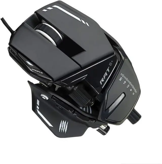 Alt view image 5 of 6 - Mad Catz R.A.T. 8+ Fully Adjustable Gaming Mouse - 16000DPI  -11 programmable buttons