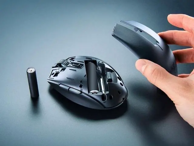 Alt view image 3 of 7 - Orochi V2 Wireless Gaming Mouse: Ultra Lightweight - Bluetooth / 2.4GHz Wireless 2 Modes - Up to 950hrs Battery Life - Mechanical Mouse Switches - 5G Advanced 18K DPI Optical Sensor - Black