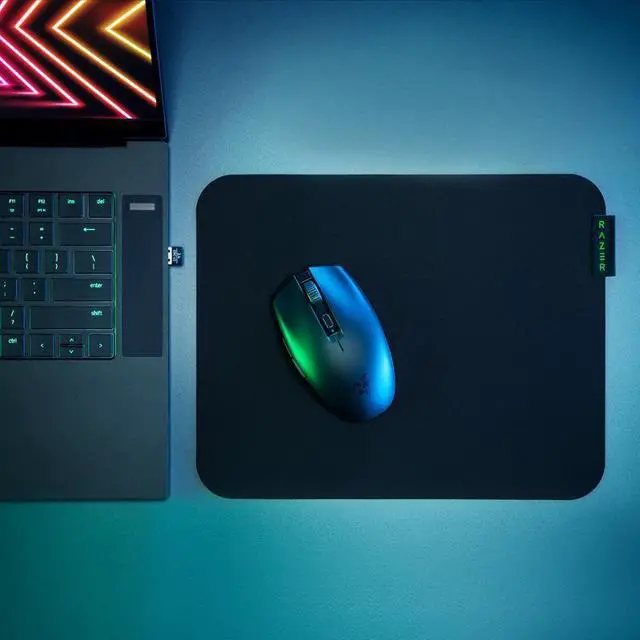 Alt view image 7 of 7 - Orochi V2 Wireless Gaming Mouse: Ultra Lightweight - Bluetooth / 2.4GHz Wireless 2 Modes - Up to 950hrs Battery Life - Mechanical Mouse Switches - 5G Advanced 18K DPI Optical Sensor - Black