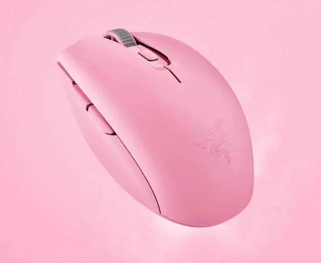 Alt view image 3 of 5 - Orochi V2 Wireless Gaming Mouse: Ultra Lightweight - Bluetooth / 2.4GHz Wireless 2 Modes - Up to 950hrs Battery Life - Mechanical Mouse Switches - 5G Advanced 18K DPI Optical Sensor - Quartz Pink