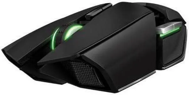 Alt view image 5 of 7 - Ouroboros Ambidextrous Ergonomics Gaming Mouse with Charging Dock - 8200dpi 4G Dual Sensor - 11 Programmable Buttons