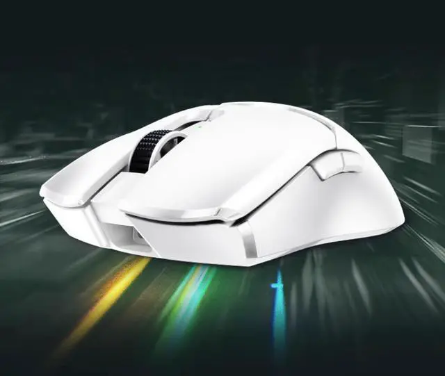 Alt view image 3 of 4 - Viper V2 Pro Wireless Gaming Mouse:HyperSpeed Wireless Technology - 30K DPI Optical Sensor - 59g Ultra-lightweight - 80 Hr Battery  White
