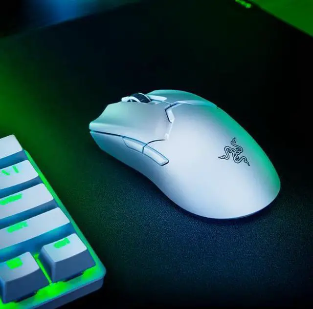 Alt view image 4 of 4 - Viper V2 Pro Wireless Gaming Mouse:HyperSpeed Wireless Technology - 30K DPI Optical Sensor - 59g Ultra-lightweight - 80 Hr Battery  White