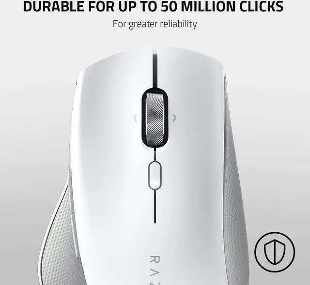 Alt view image 7 of 7 - Pro Click Humanscale Wireless Mouse: Ergonomic Form Factor - 16K DPI 5G Advanced Optical Sensor - Multi-Host Connectivity - 8 Programmable Buttons - Extended Battery Life of up to 400 Hours