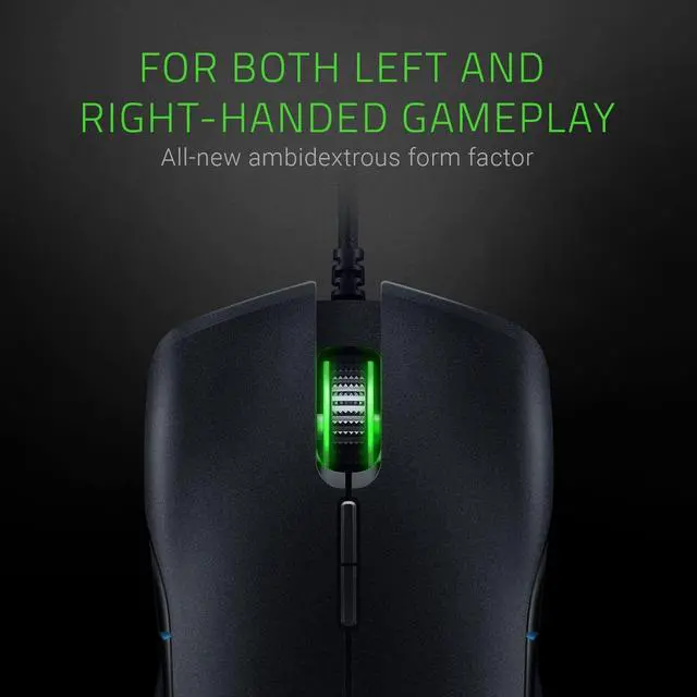 Alt view image 3 of 7 - Lancehead Tournament Edition Ambidextrous Gaming Mouse: 16,000 DPI Optical Sensor - 8 Programmable Buttons - Chroma RGB Lighting - Mechanical Switches - Classic Black