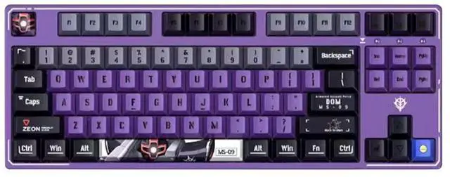 Alt view image 2 of 4 - iKBC Z87 Keys 2.4Ghz Wireless Mechanical Keyboard - Cherry MX Red