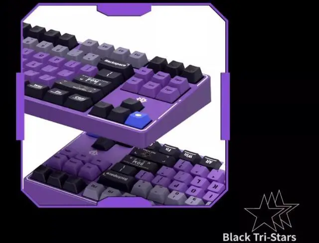 Alt view image 3 of 4 - iKBC Z87 Keys 2.4Ghz Wireless Mechanical Keyboard - Cherry MX Red