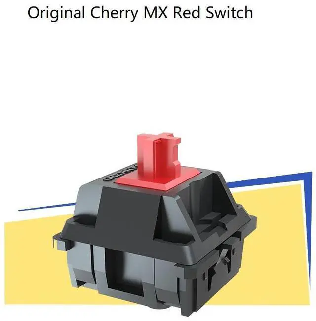 Alt view image 4 of 4 - iKBC Z87 Keys 2.4Ghz Wireless Mechanical Keyboard - Cherry MX Red