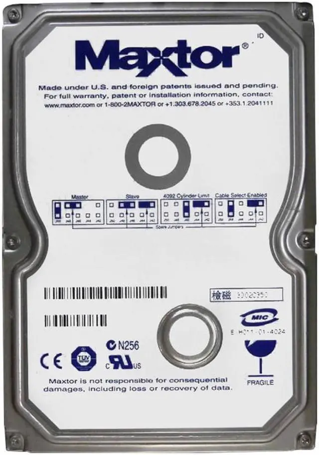 Alt view image 2 of 2 - 20GB MAXTOR 4D020H1 33A 03A 11A, FD22A, MADE IN USA