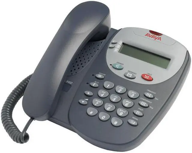 Main image of Avaya 700381627 5420 Standard Phone - Dark Gray