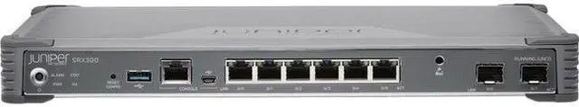 Alt view image 2 of 11 - Juniper Networks - SRX300-SYS-JB - Juniper SRX300 Router - 6 Ports - Management Port - 2 Slots - Gigabit Ethernet -