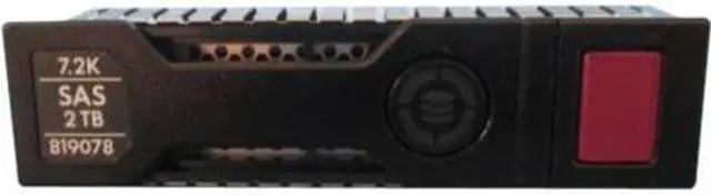 Alt view image 2 of 3 - HPE 819078-001 Midline 2TB 7.2k Lff 12G SAS Hdd