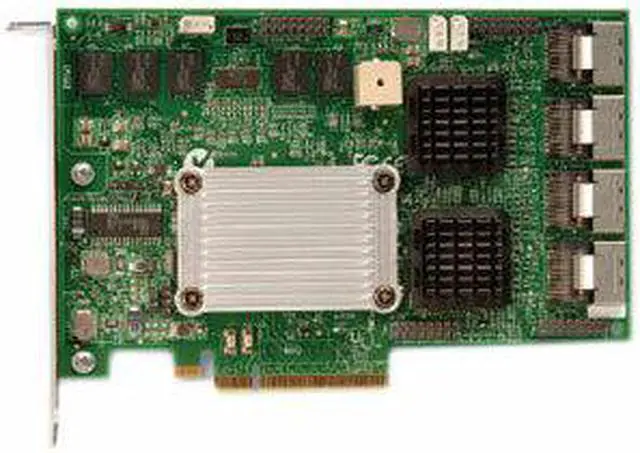 Alt view image 3 of 4 - LSI Logic LSI00137 MegaRAID SAS 84016E SGL 16PT 3GB S PCIE 256MB Controller Card