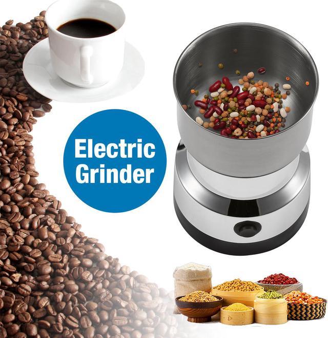 Electric Coffee Bean Grinder Nut Seed Herb Grind Spice Crusher