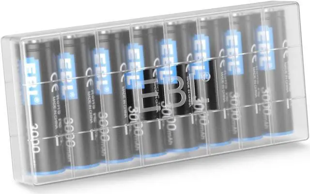 Alt view image 7 of 7 - EBL 3000mAh 1.5V AA Lithium Batteries - High Performance Constant Volt AA Battery for High-Tech Devices (Non-Rechargeable) 8-pack
