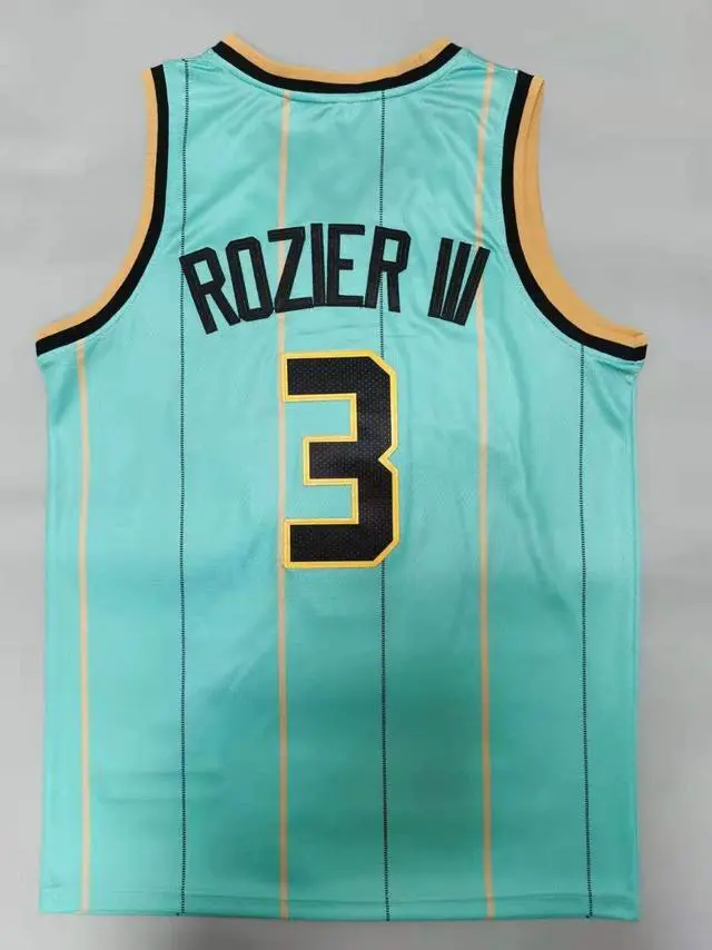 Alt view image 2 of 3 - Charlotte Hornets Hayward NO.3 Basketball Jersey