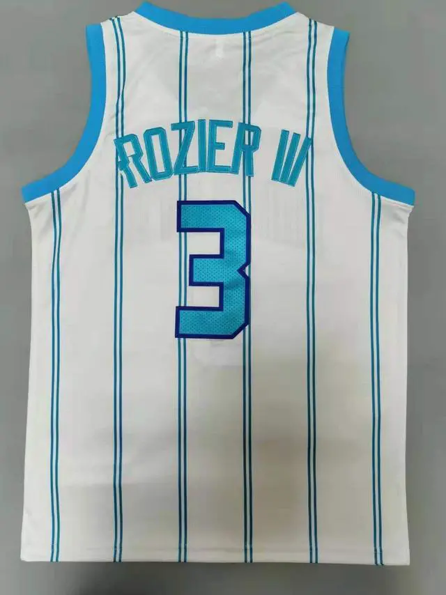 Alt view image 2 of 3 - Charlotte Hornets Hayward NO.3 Basketball Jersey X-Large