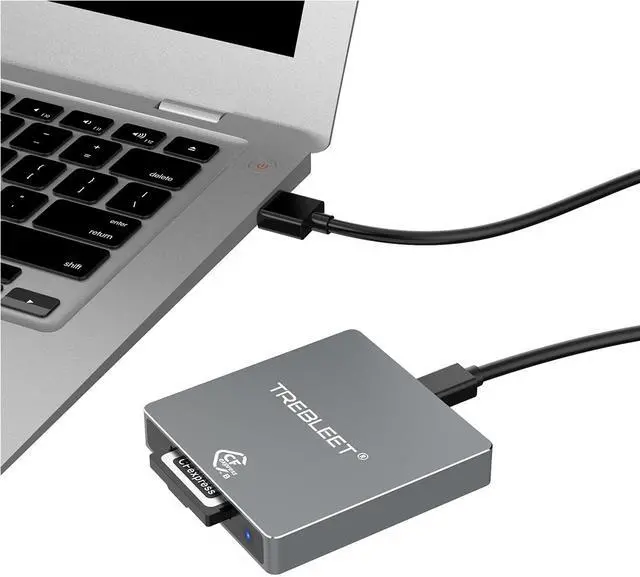 Alt view image 4 of 6 - CFexpress Type B Card Reader, USB 3.1 Gen 2 10Gbps, Mini Portable Aluminum External Case, Support Android/Windows/Mac OS