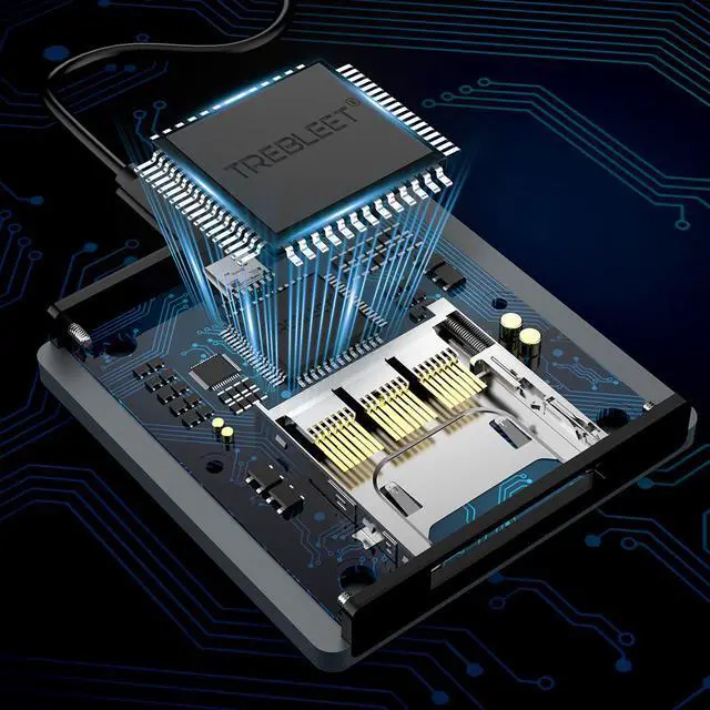 Alt view image 5 of 6 - CFexpress Type B Card Reader, USB 3.1 Gen 2 10Gbps, Mini Portable Aluminum External Case, Support Android/Windows/Mac OS