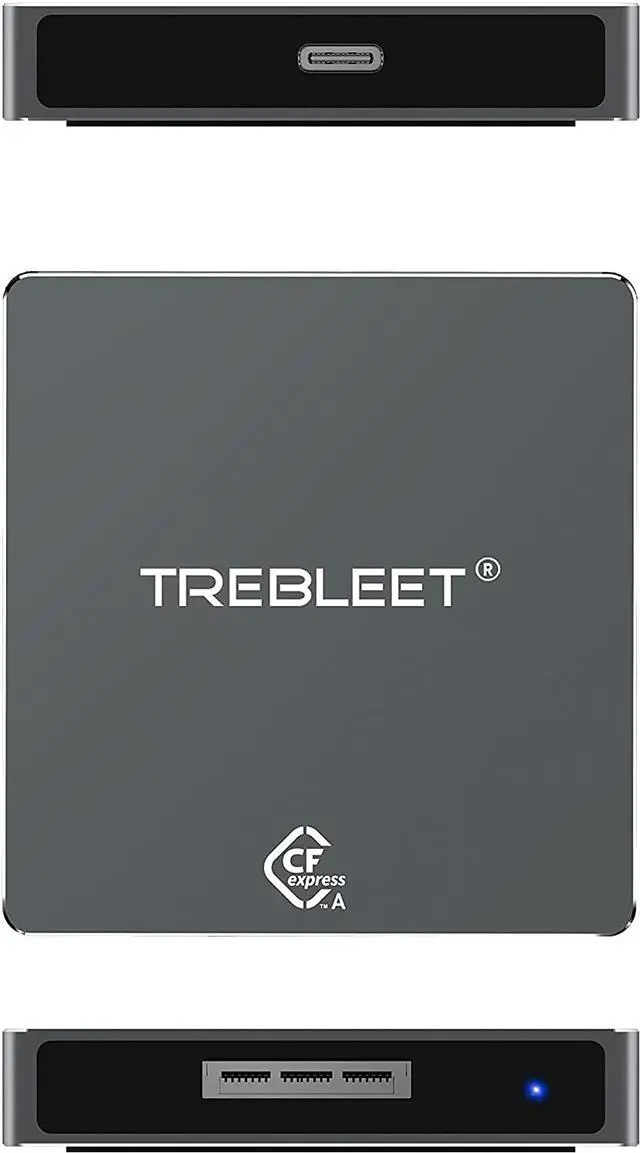 Alt view image 4 of 4 - CFexpress Type A Card Reader ,USB 3.1 Gen 2 10Gbps, Mini Portable Aluminum External Case, Support Android/Windows/Mac OS