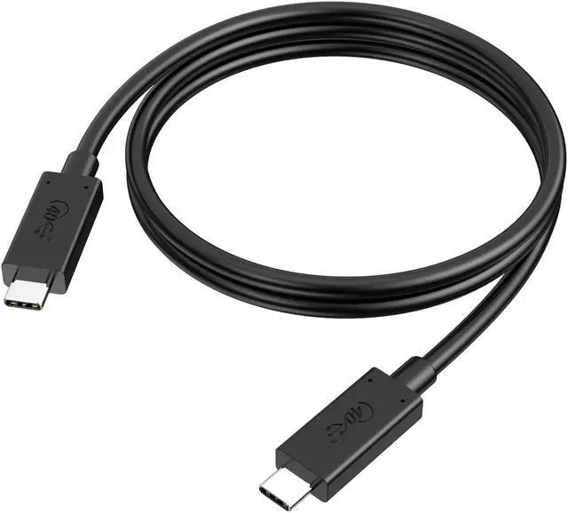 Alt view image 2 of 4 - [USB-IF Certified] USB4 40Gbps Cable ,Support 8K@60Hz,Compatible with Thunderbolt 4 3 and USB 3.0 2.0,2.6ft / 0.8m