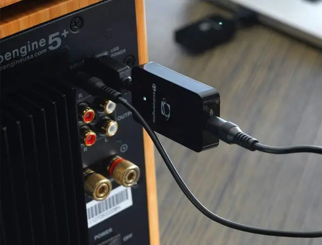 Alt view image 11 of 13 - Audioengine W3 Premium Wireless Audio Adapter Kit