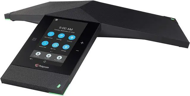 Alt view image 3 of 10 - Poly Trio 8500 IP Conference Station - Bluetooth - VoIP - Speakerphone - 1 x Network (RJ-45) - USB - PoE Ports - Color - SIP, SDP, SNTP, DHCP, LLDP-MED, SRTP, TLS, LDAP Protocol(s)