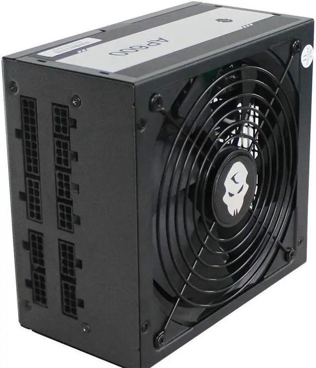 Alt view image 2 of 7 - Gaming 80 Plus Bronze 600W Power Supply PSU, Full Modular 600 Watt 80 Plus Bronze Certified PSU with Silent 140mm Fan