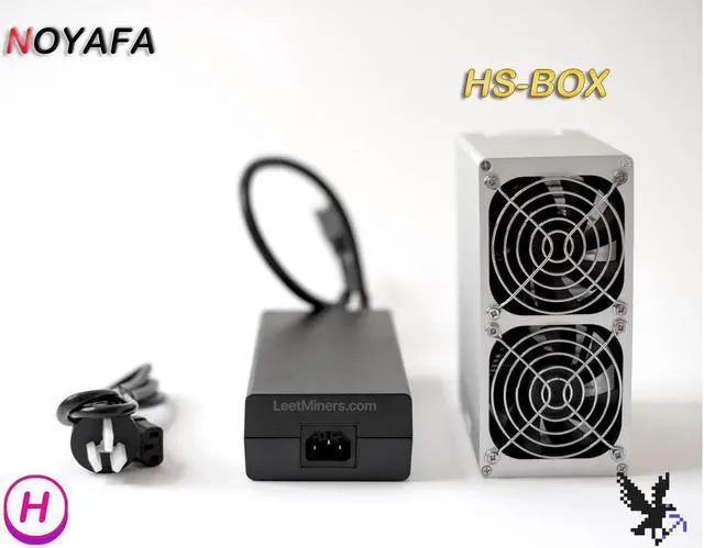 Main image of ASIC miner Goldshell HS-BOX (with psu) 235GH/s Blake2B + SHA3 HandShake HNS miner better than HS1 SH3 SH5 Mini-DOGE KD-BOX LB-BOX LT5 S19