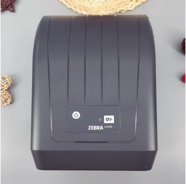 Alt view image 6 of 7 - Hot Selling Desktop Thermal Printer of Zebra ZD888t 203DPI is a Barcode Label Printer For Receipt Printing USB connection Replace GK888T