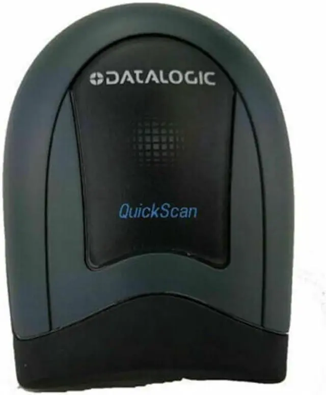 Alt view image 6 of 7 - Datalogic Scanning QD2131-BKK1S QuickScan I QD2131 Handheld Barcode Scanner, 1D Linear Imager, Cable/Stand Kit, USB Kit,, Black