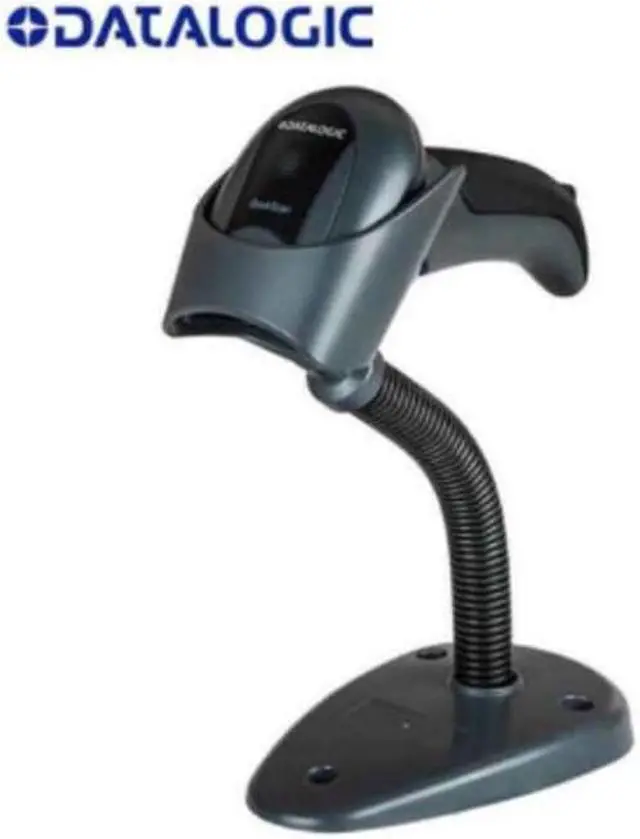 Alt view image 7 of 7 - Datalogic Scanning QD2131-BKK1S QuickScan I QD2131 Handheld Barcode Scanner, 1D Linear Imager, Cable/Stand Kit, USB Kit,, Black