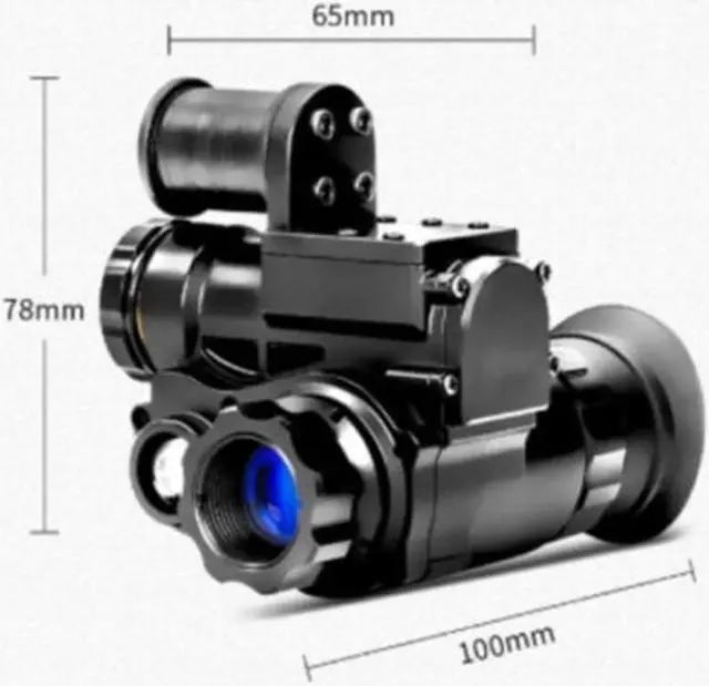 Alt view image 5 of 7 - NVG10 Night Vision Monocular Wifi Telescope for Hunting Photo Video Recording US   (with mount)
