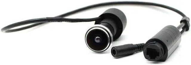 Alt view image 4 of 6 - 2MP HD Door Eye Hole PoE catadioptric camera 1.78mm/mic Mini POE Camera 1080P CCTV Mini Peephole Security Camera With Microphone No WIFI Support No power supply