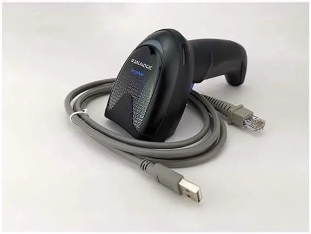 Alt view image 3 of 5 - Datalogic Gryphon GD4590-BK Handheld 2D/1D Barcode Scanner with USB Cable