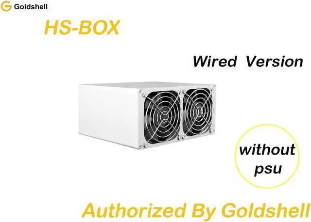 Main image of ASIC miner Goldshell HS-BOX (without psu) 235GH/s Blake2B + SHA3 HandShake HNS miner better than HS1 SH3 SH5 Mini-DOGE KD-BOX LB-BOX LT5 S19