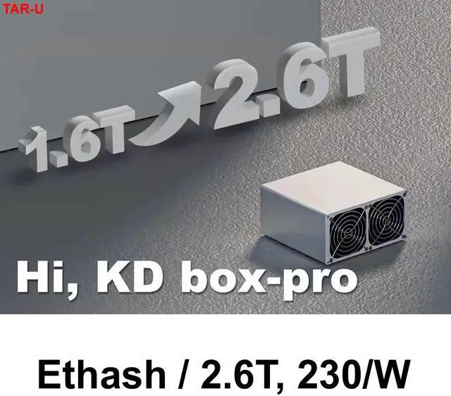 Main image of New Release Goldshell KD BOX Pro 2.6T Hashrate KDA Miner Upgarded from KD BOX