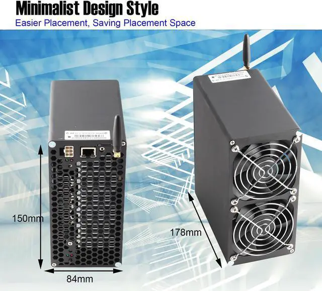 Alt view image 2 of 6 - New Super Slience Goldshell MiniDoge Pro LTC & Doge Miner 205MH/s 220W Home Use with PSU