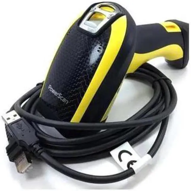 Alt view image 4 of 4 - Datalogic PowerScan PD9531-DPM USB Port Scanner Corded Handheld Rugged 2D Area Imager Metal code version Barcode Scanner