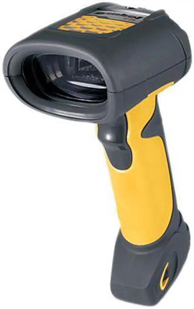 Alt view image 2 of 3 - Zebra LS3578 (Motorola) Symbol LS3578-FZBU0100UR Barcode Scanner (Yellow) - LS3578-FZ USB Kit with Cradle