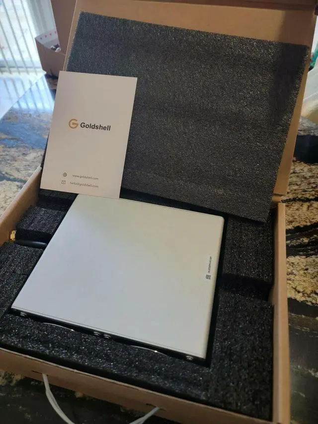 Alt view image 3 of 4 - Goldshell CK-BOX NERVOS Miner   In hand ready to ship!