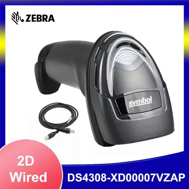 Main image of Zebra Symbol DS4308-XD 1D/2D Handheld Barcode Omni-Directional Scanner/Imager with USB Cable,DS4308-XD00007VZAP