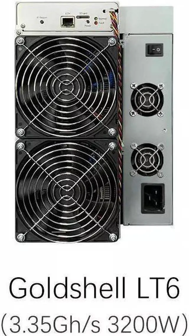 Main image of In Stock Goldshell LT6 Litecoin LTC Doge Miner 3.35Gh/s 3200W Scrypt Algorithm Asic Mining