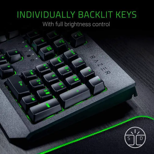 Alt view image 3 of 5 - Razer BlackWidow Essential Mechanical Gaming Keyboard