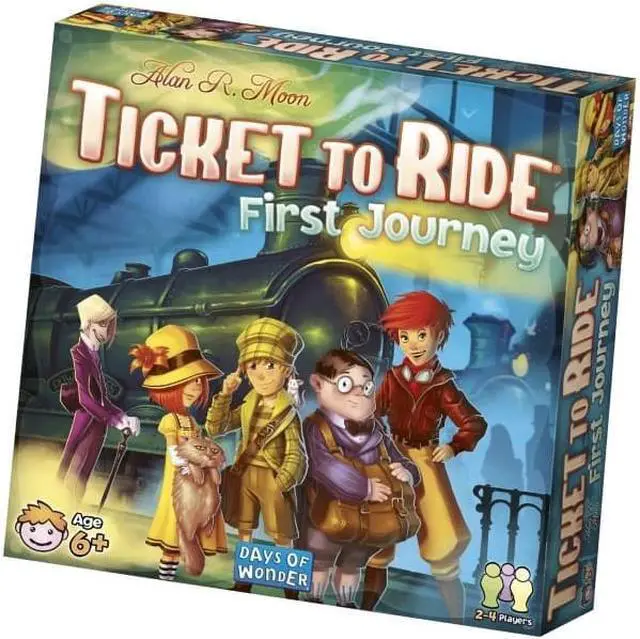 Alt view image 3 of 12 - Ticket to Ride - First Journey