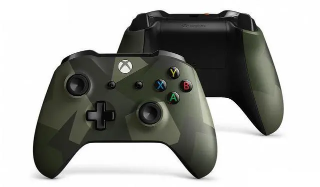 Alt view image 10 of 12 - Microsoft Xbox One Wireless Controller, Armed Forces II Special Edition