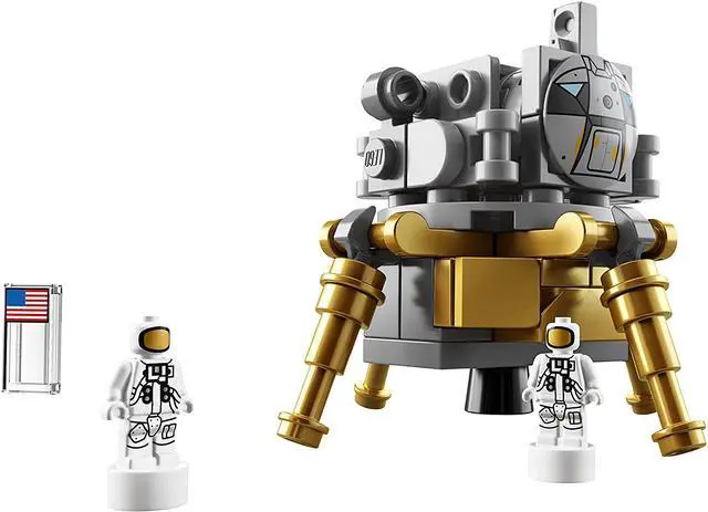 Alt view image 11 of 11 - LEGO Saturn V 21309 LEGO Ideas Nasa Apollo Saturn V 21309 Building Kit (1969 Piece) age 14 years and up