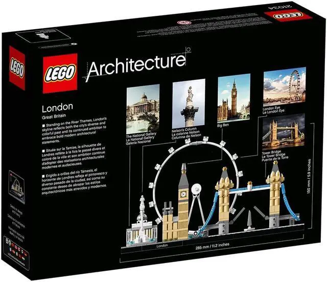 Alt view image 10 of 14 - LEGO Architecture Skyline Collection London 21034