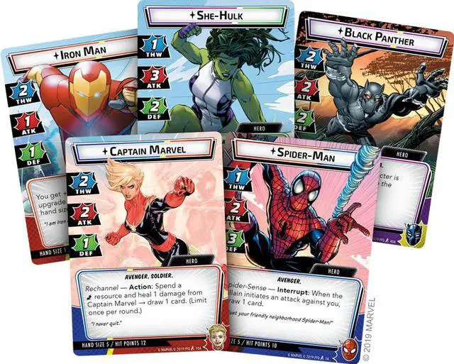 Alt view image 11 of 18 - Marvel Champions LCG: Core Set